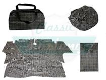 TRUNK MAT KIT PLIAD 67/68 MUSTANG COUPE/CONV